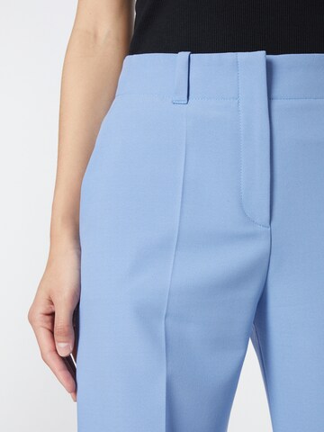 HUGO Wide Leg Hose 'Hulana' in Blau