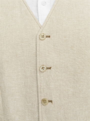 JACK & JONES Suit vest 'RIVIERA' in Beige