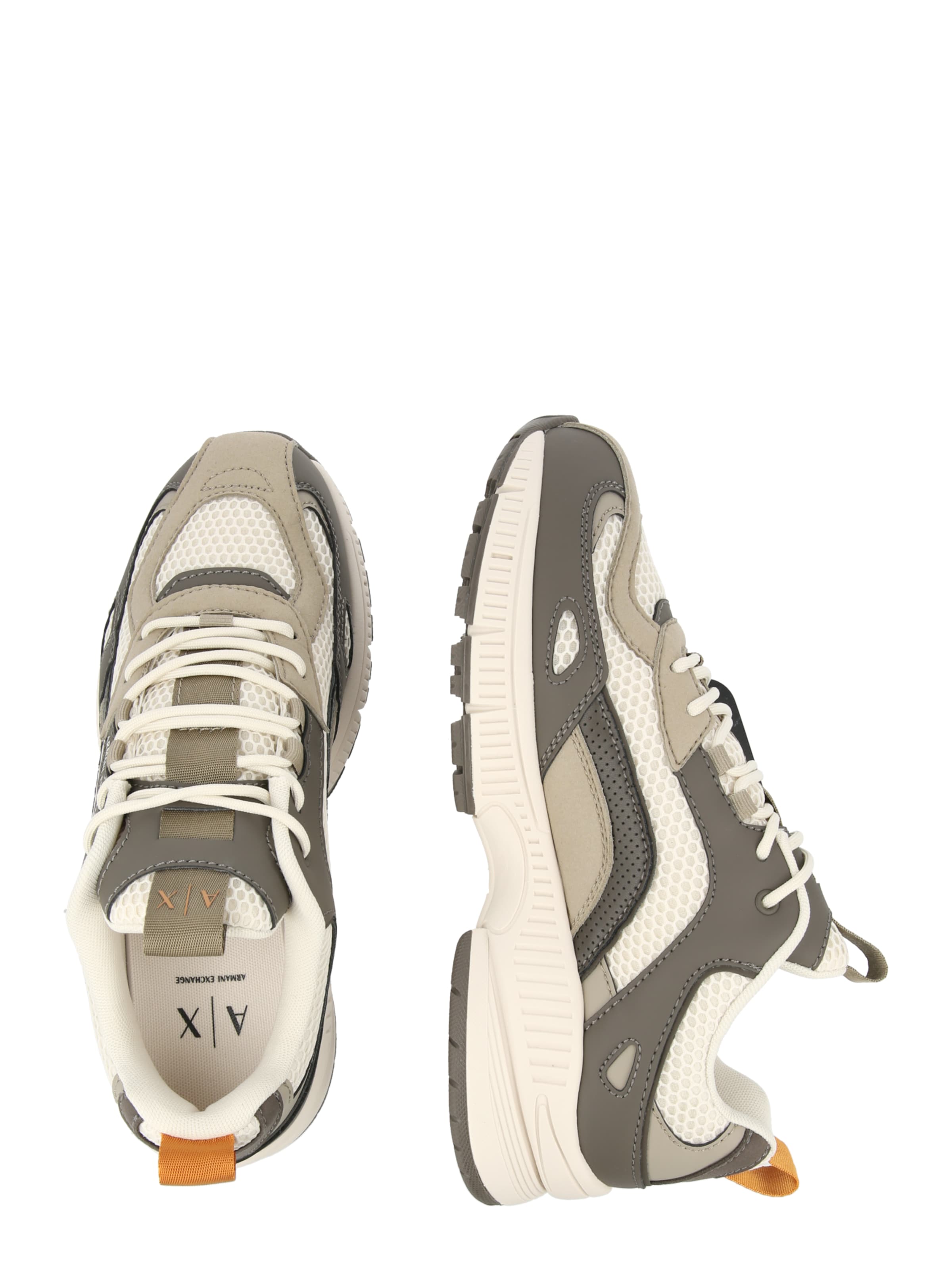 Baskets basses 'SPEED' ARMANI EXCHANGE en marron