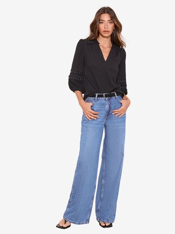 Lipsy Blúz - fekete