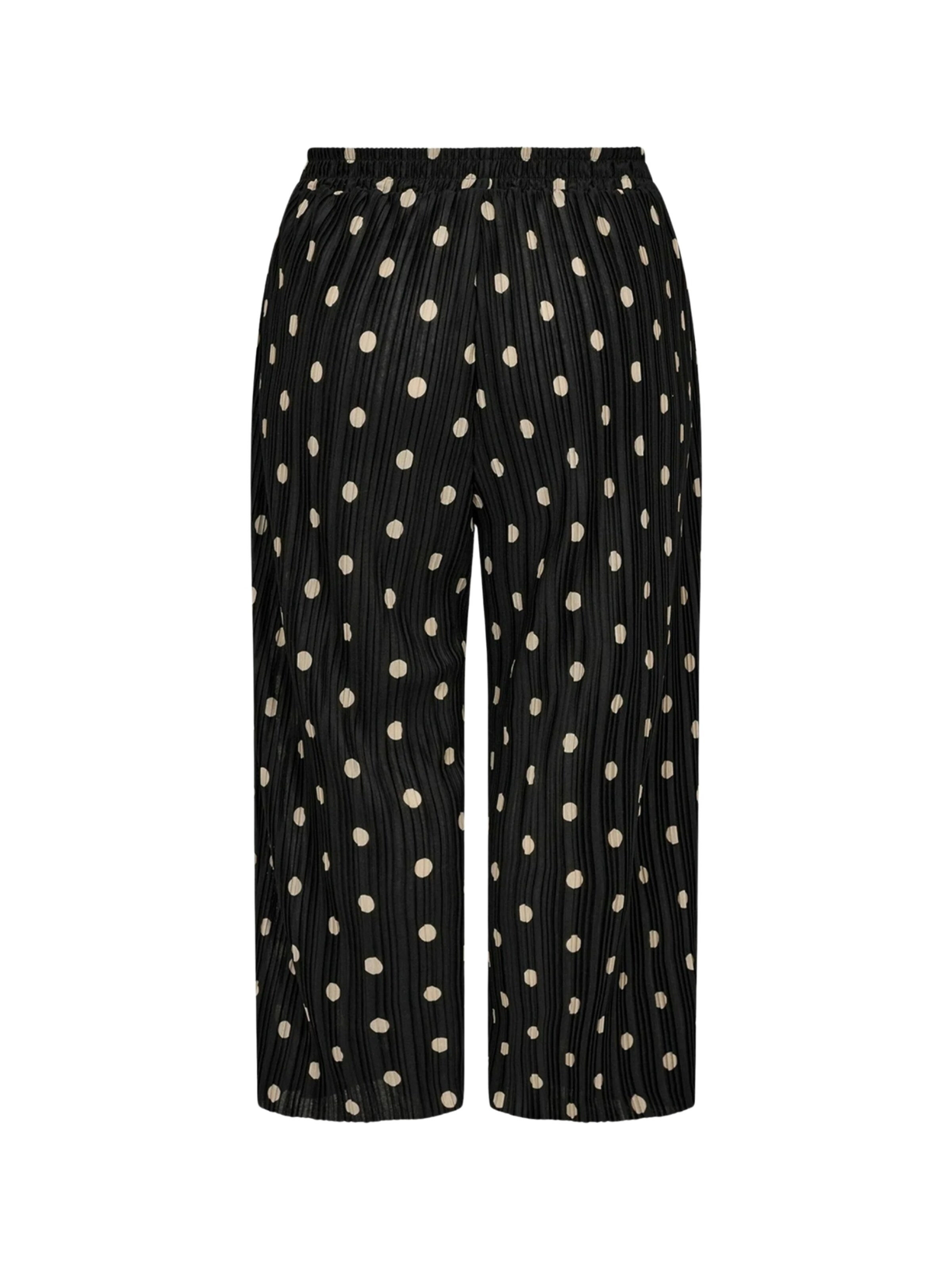 Wide Leg Pantalon 'Charlie 7' Wasabi Concept en noir