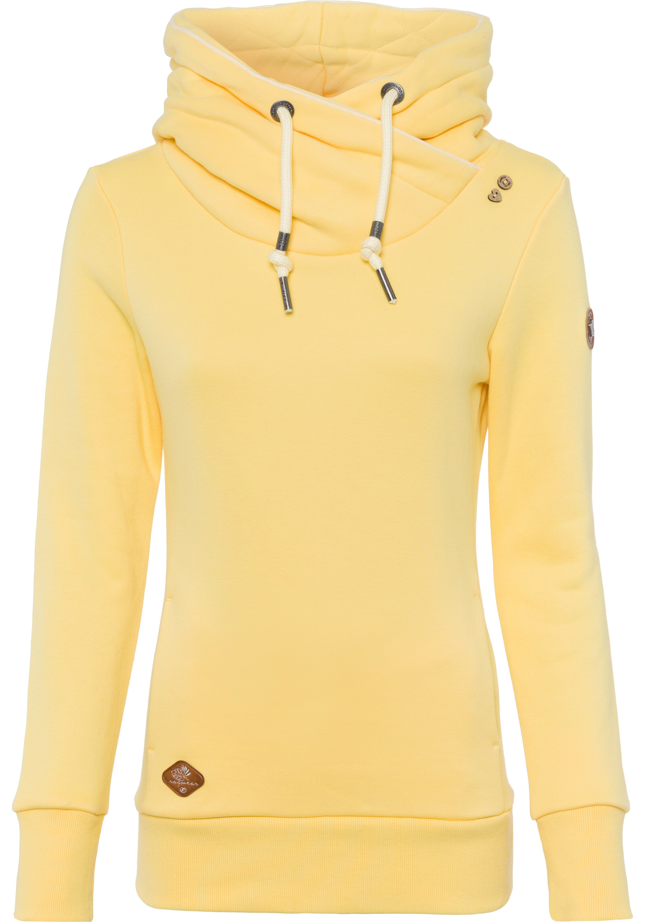 Ragwear Sweatshirt in Yellow: front