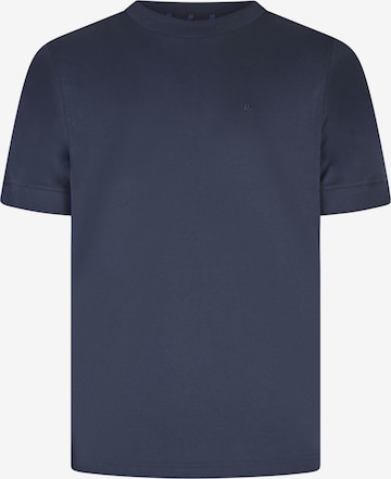 T-Shirt HECHTER PARIS en bleu : devant