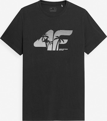 4F Funktionsshirt in Grau: predná strana