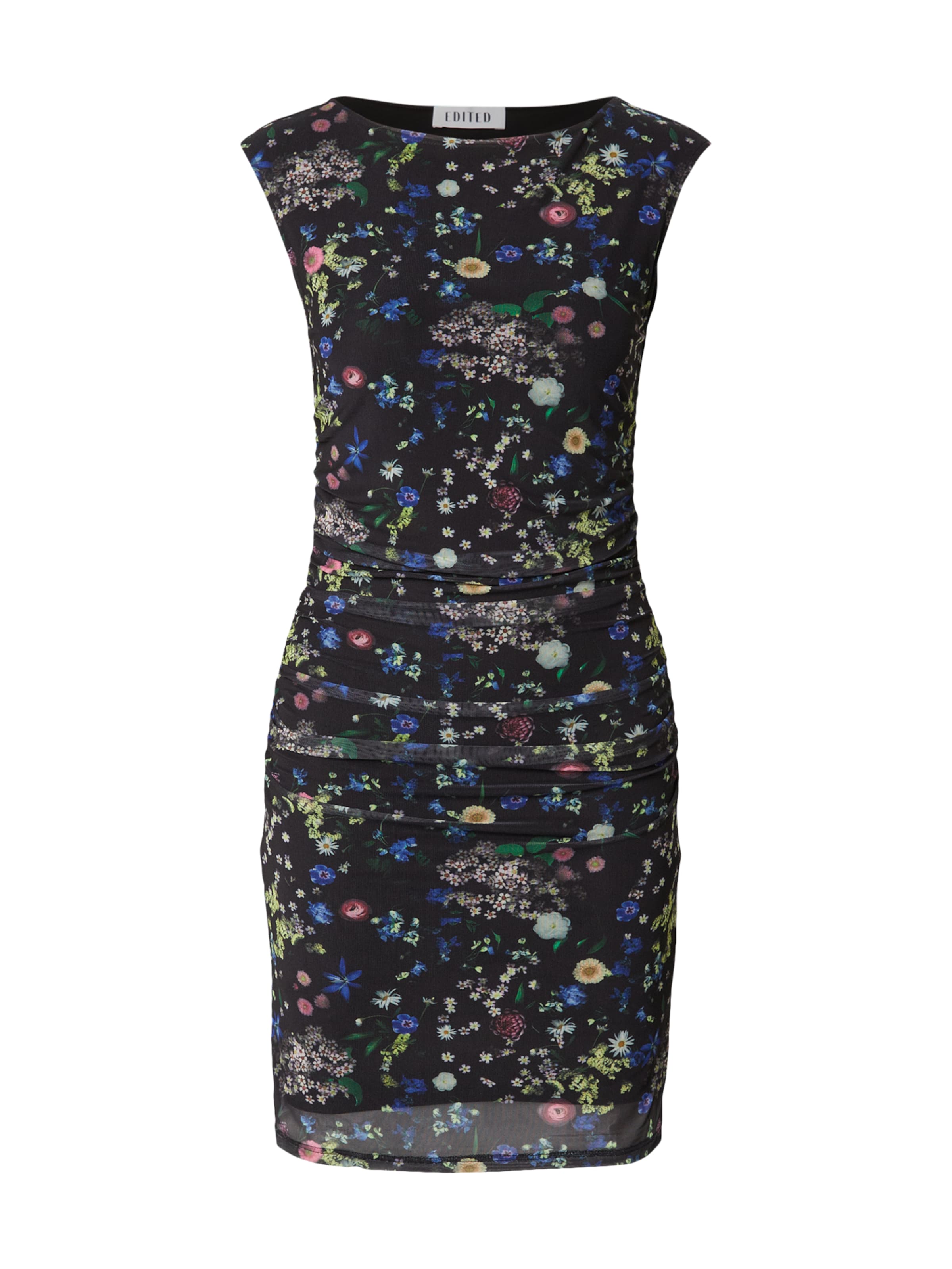 EDITED - Vestido de verano 'Kamila' en negro: frente