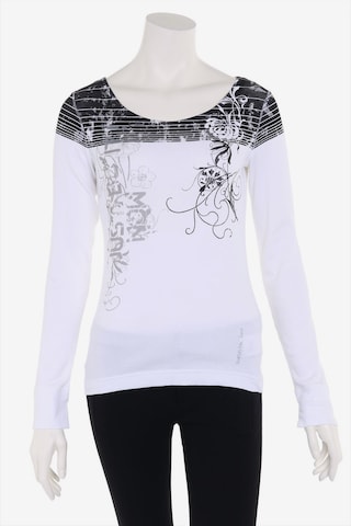 Marc Cain Sports Top & Shirt in M in White: front