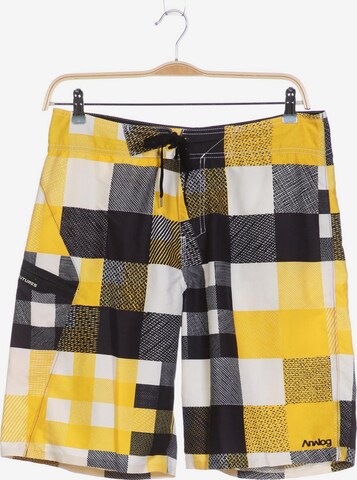 Analog Shorts in 33 in Yellow: front
