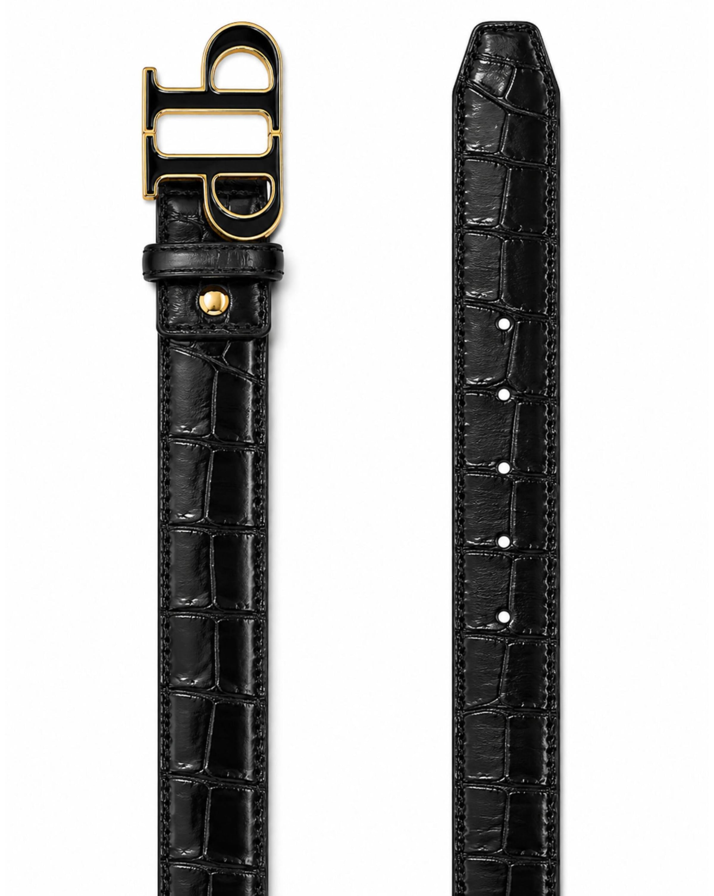 Philipp Plein - Cinturón en negro