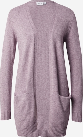 VILA Knit cardigan 'VIRil' in Purple: front