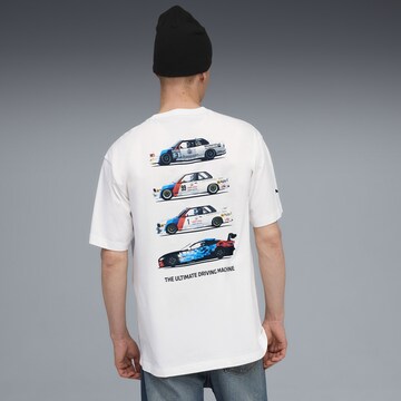 T-Shirt 'BMW Motorsport' PUMA en blanc : devant
