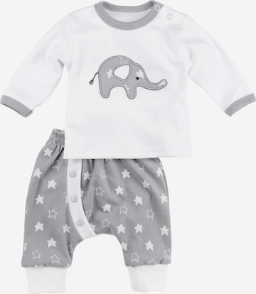 Baby Sweets Set 'Little Elephant' in Grey: front