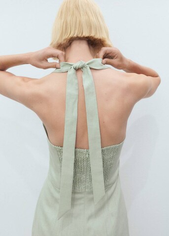 MANGO Wide leg Overalls 'Jumy' in Green