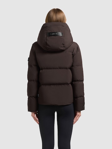 khujo Jacke 'Enits' in Braun