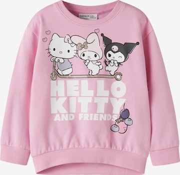 NAME IT Collegepaita 'NMFAbara Hellok' värissä vaaleanpunainen: etupuoli