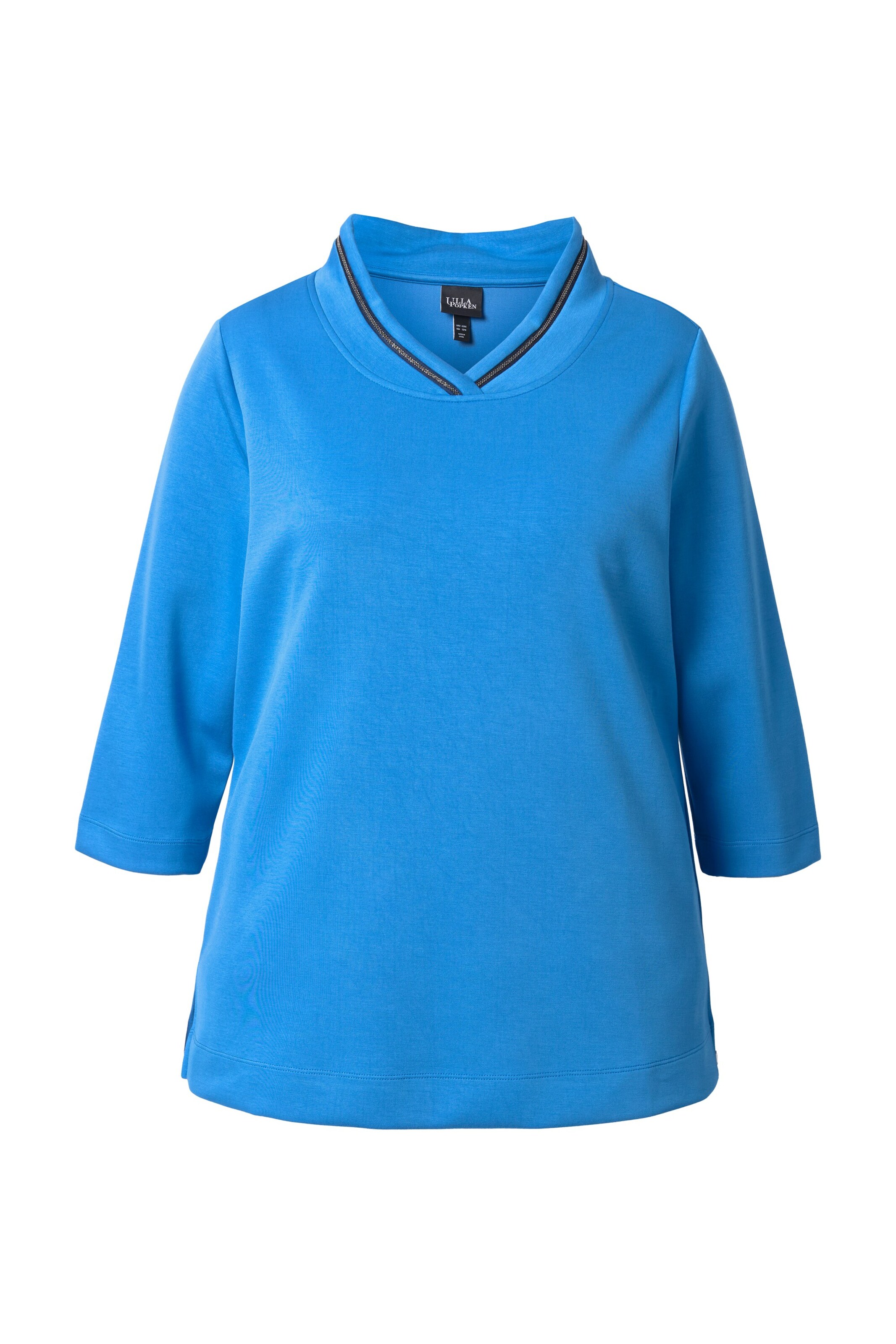 Ulla Popken Sweatshirt in Blue: front