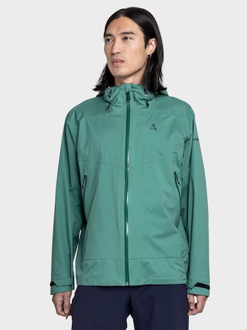 Schöffel Outdoorjacke 'Vistdal' in Grün: Vorderseite