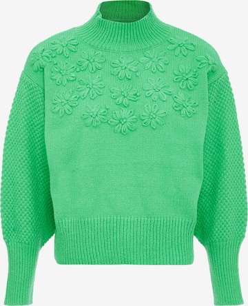 Pull-over MYMO en vert : devant