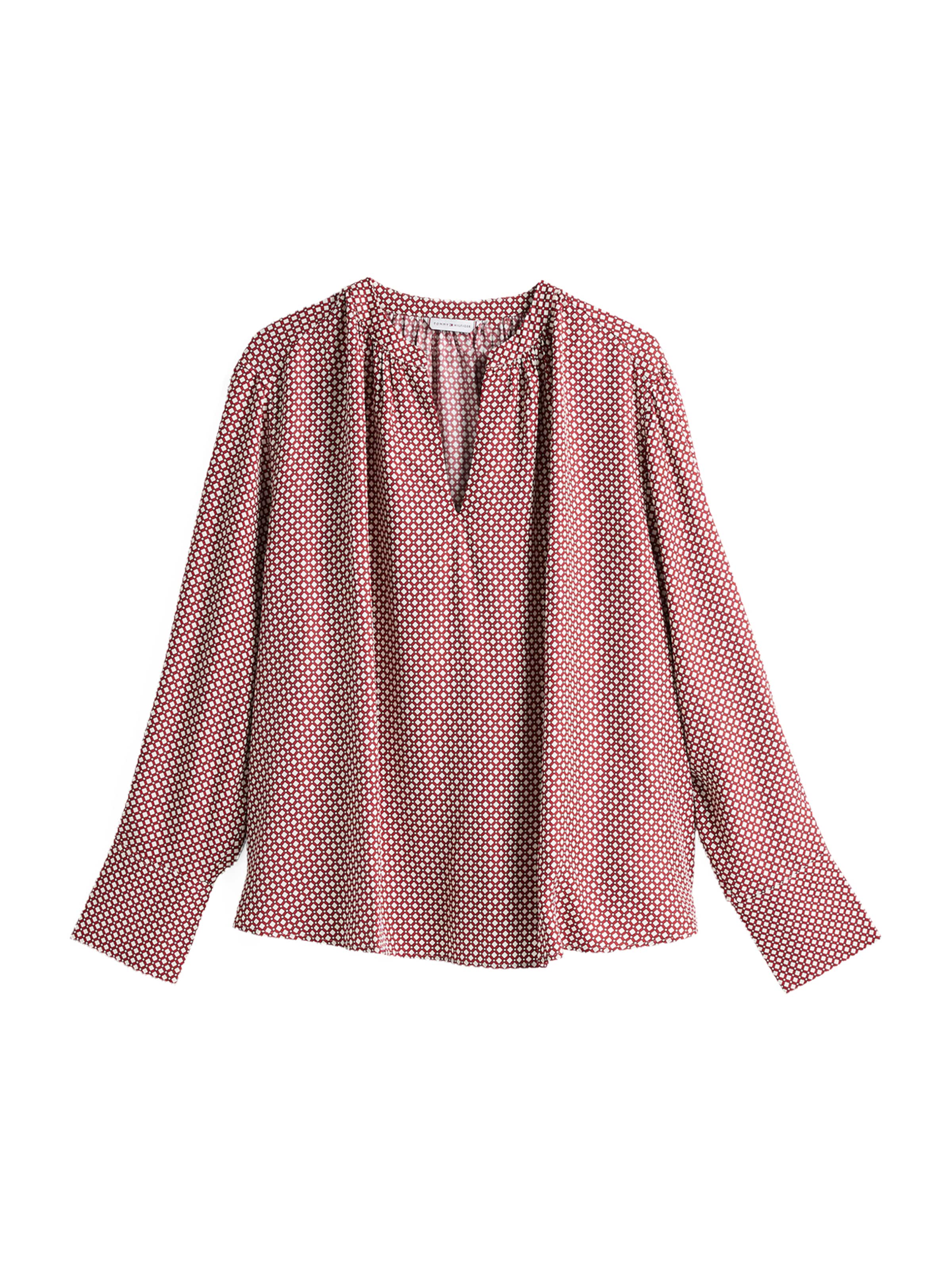 Tommy Hilfiger Curve Bluse in Rot: Vorderseite