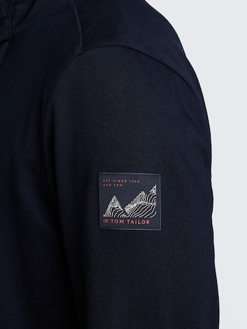 TOM TAILOR Sweatshirt in Blau