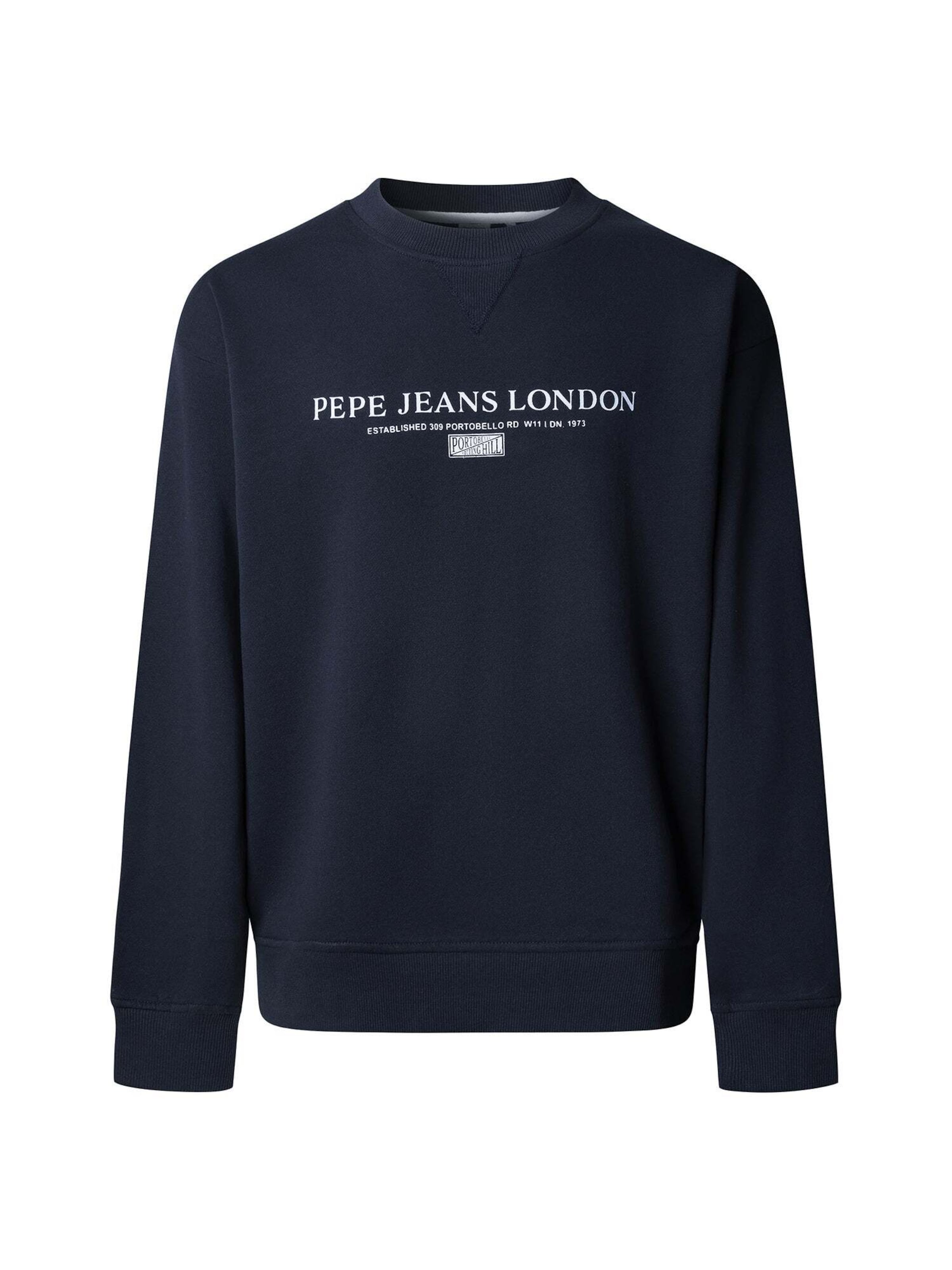 Felpa 'SUMMER SEASONAL' di Pepe Jeans in blu: frontale