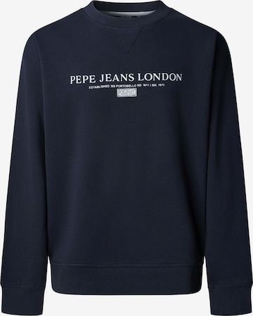 Felpa 'SUMMER SEASONAL' di Pepe Jeans in blu: frontale