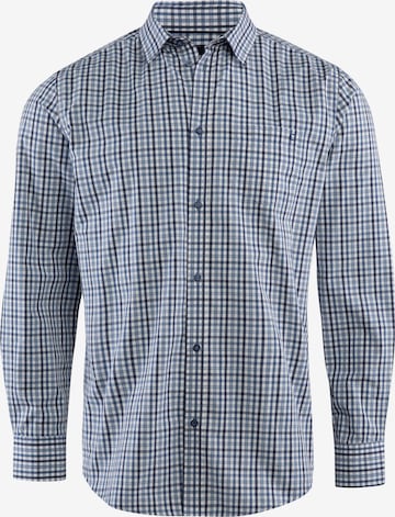 Stooker Men Button Up Shirt 'Hugh' in Blue: front