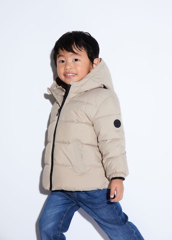 MANGO KIDS Overgangsjakke 'Aldo' i beige