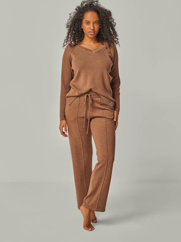 YOU LOOK PERFECT Loungewear 'Dorina & Elisa' in Brown: front