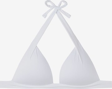 CALZEDONIA Triangle Bikini Top 'INDONESIA' in White: front