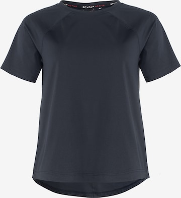 Spyder Funkční tričko – černá: přední strana