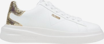 Sneaker bassa 'ELBINA10 FLFE10 ELE12' di GUESS in bianco: frontale