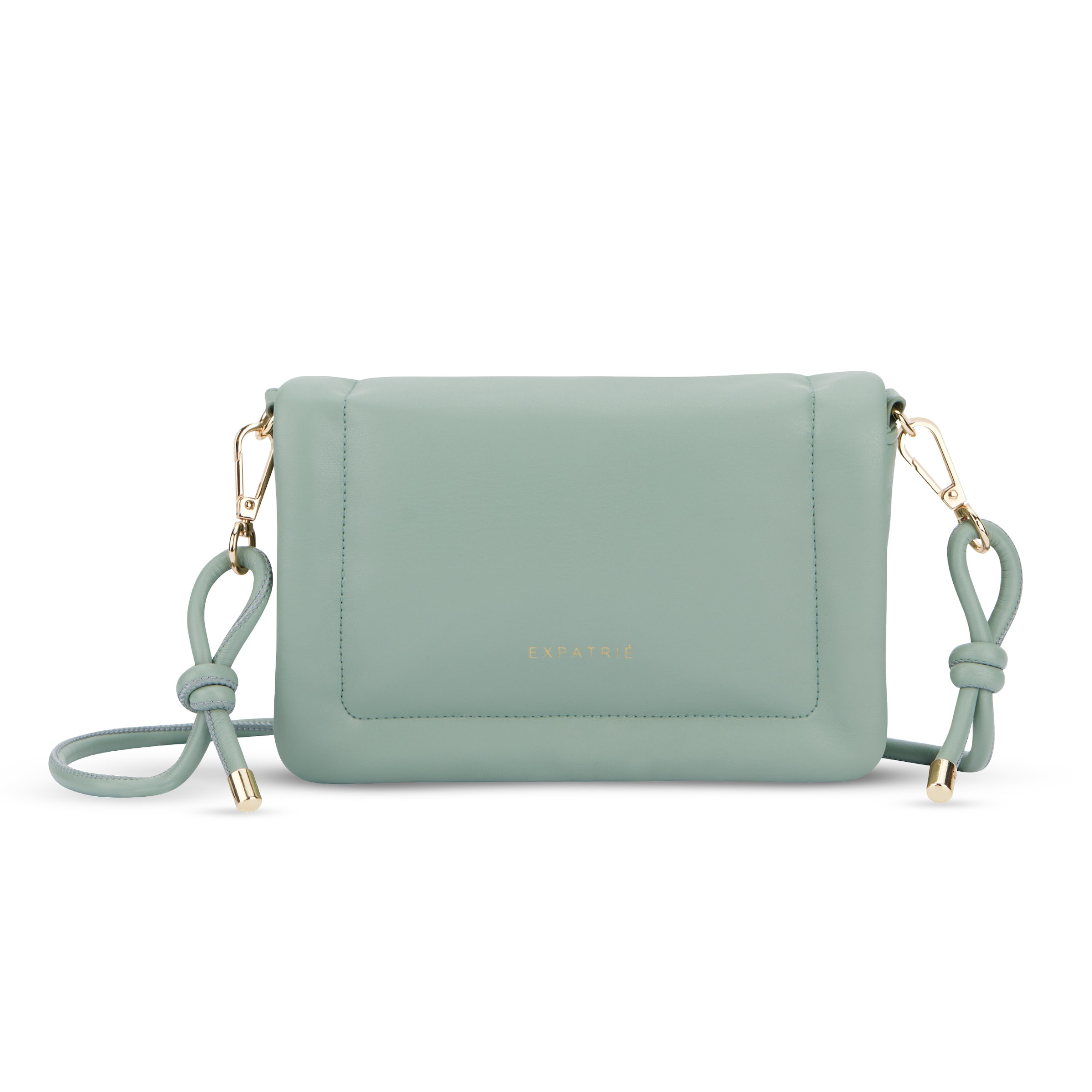 Expatrié Crossbody bag 'Zoe Small' in Green: front