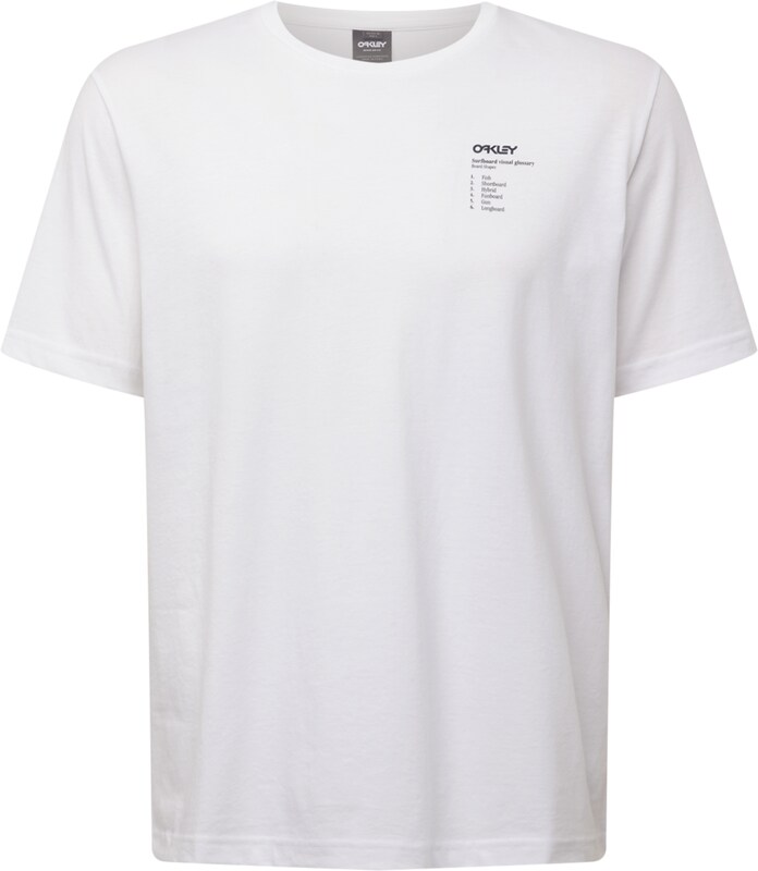 OAKLEY T-Shirt 'Surfboard' in Weiß OAKLEY T-Shirt 'Surfboard' in Weiß