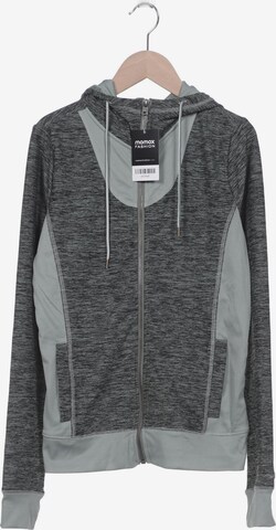 HOLLISTER Sweatshirt & Zip-Up Hoodie in M in Green: front