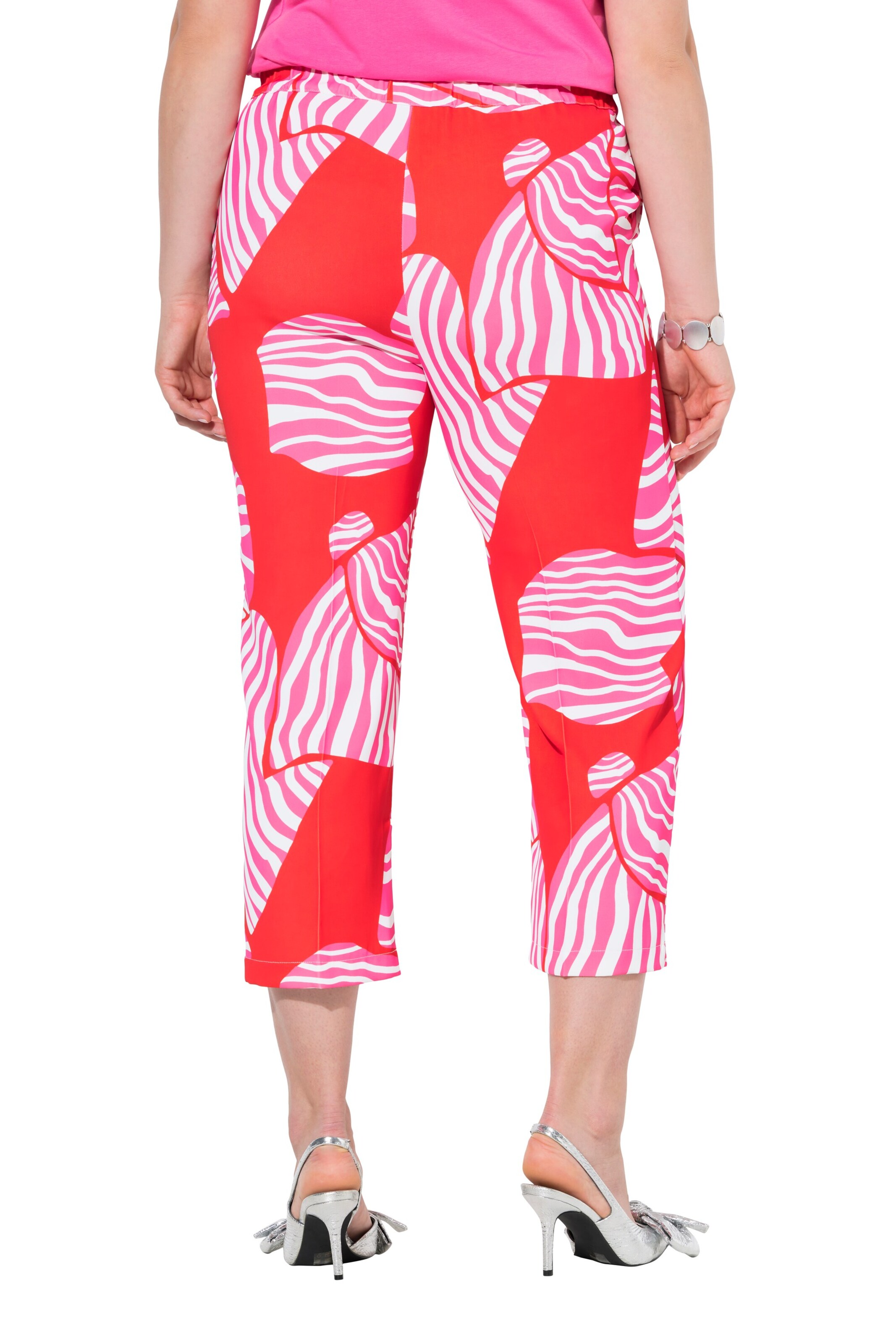 Ulla Popken Regular Pants in Red