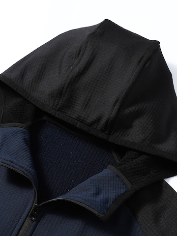 YOUTHUP Athletic Jacket 'UHRENFENSTER' in Blue
