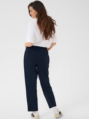 Effilé Pantalon à plis 'KAHeather' Kaffe en bleu