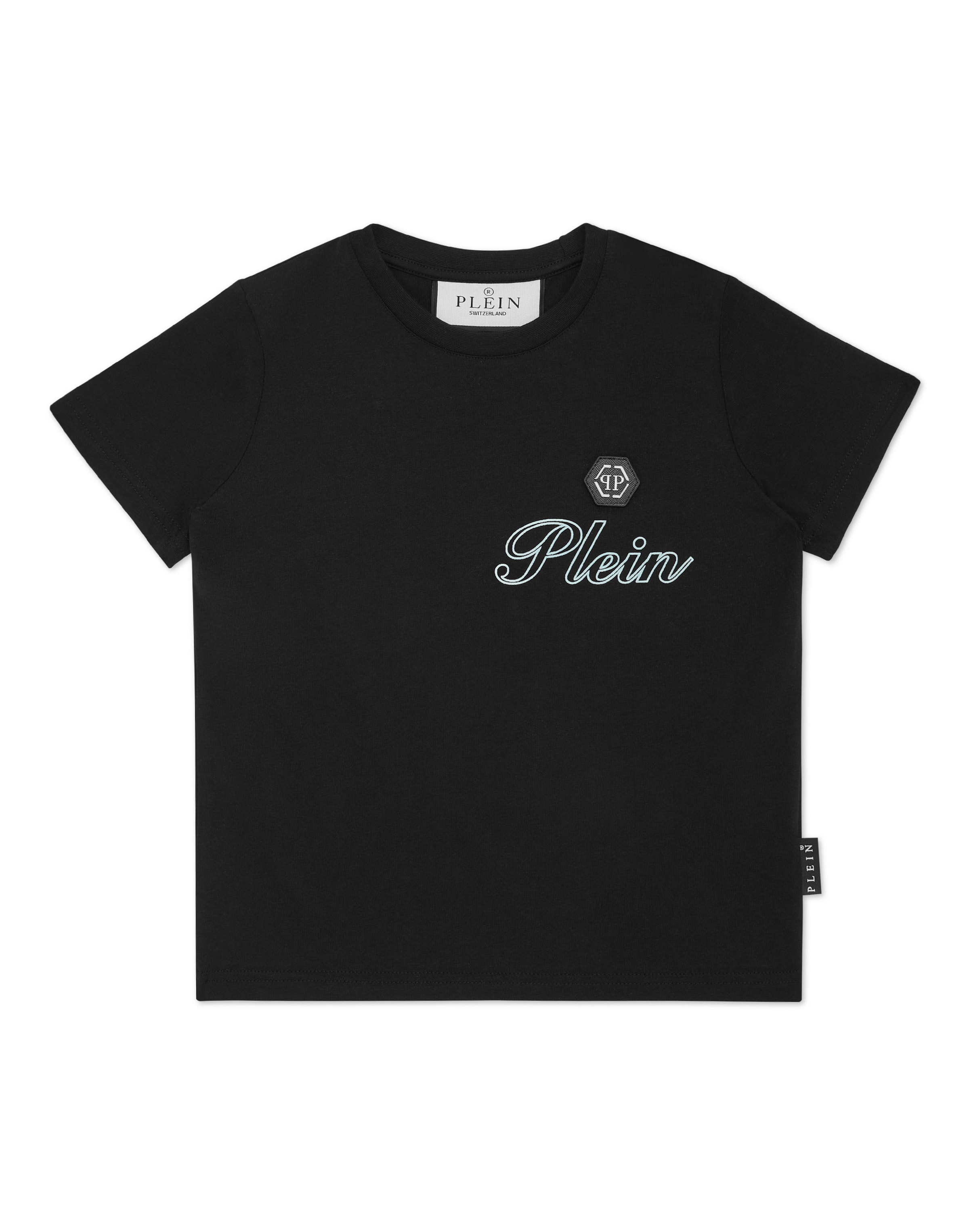 Philipp Plein Shirt in Zwart: voorkant
