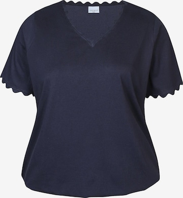 Zhenzi Shirt 'Carla' in Blauw: voorkant
