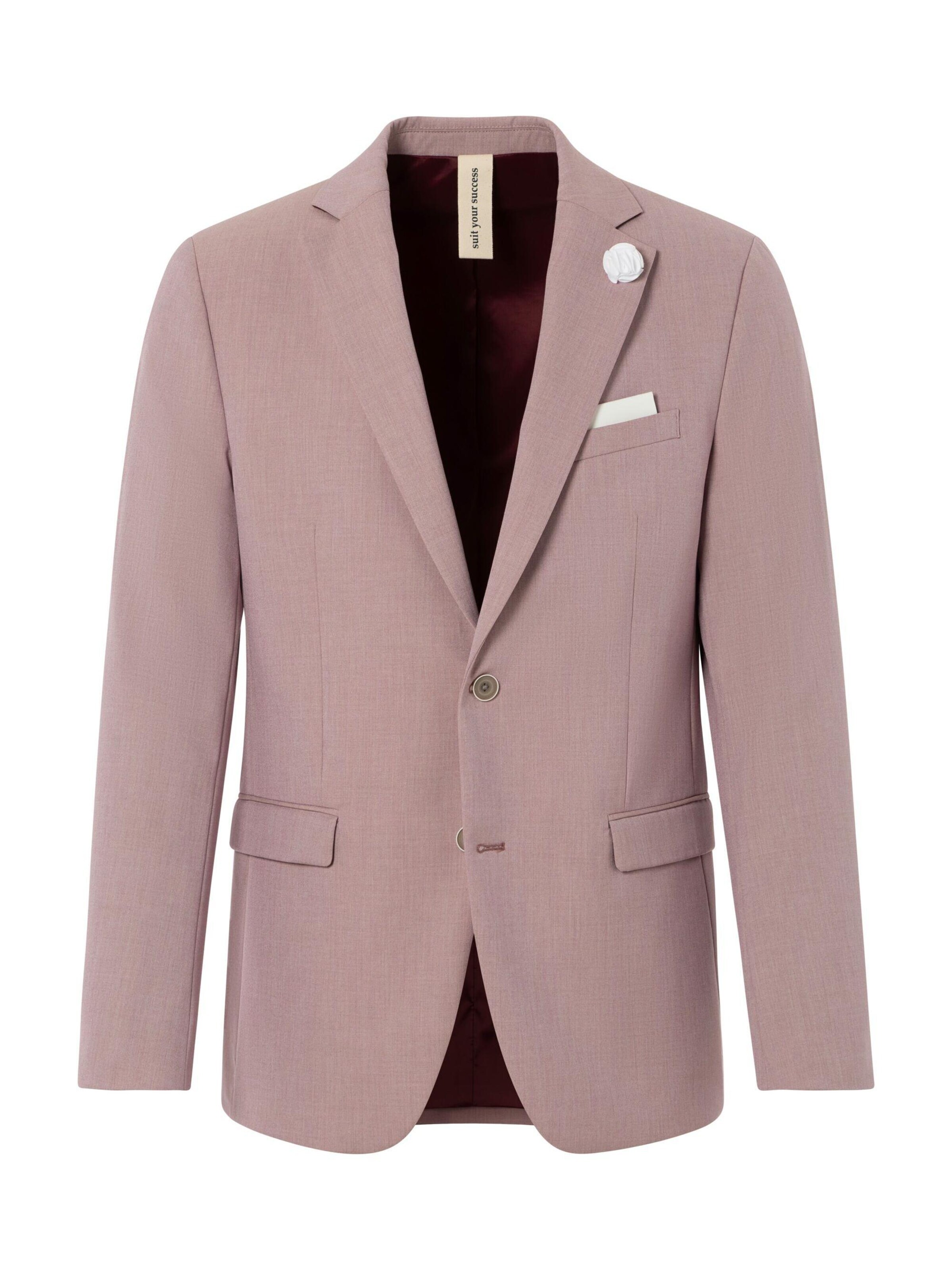 Thomas Goodwin Slimfit Pak in Roze: voorkant