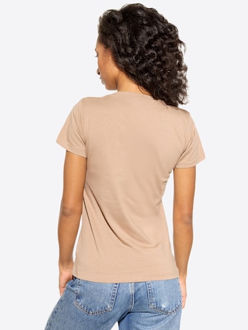 T-shirt Cotton Prime en beige