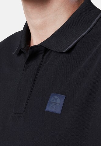 North Sails Poloshirt in Schwarz