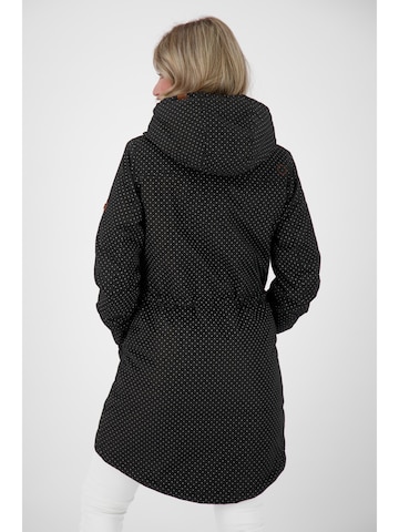 alife & kickin Winterparka 'CHARLOTTE AK' in Zwart