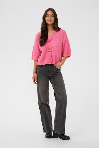 Cardigan 'Rosie' Kaffe en rose