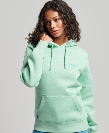 Superdry Sweatshirt in Grün: Vorderseite