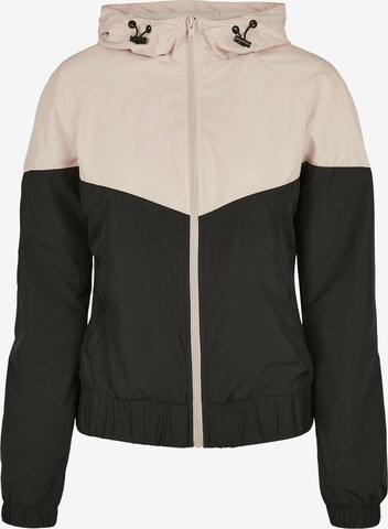 Urban Classics Between-Season Jacket 'Arrow' in Beige: front