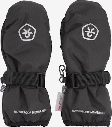 Guanto di COLOR KIDS in nero: frontale