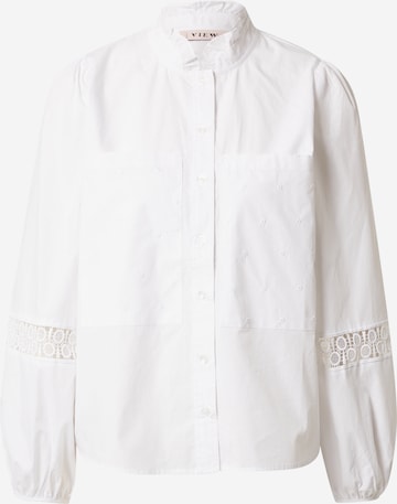 A-VIEW Bluse 'Tiffany' i hvid: forside