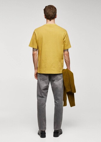 T-Shirt 'Anouk' MANGO MAN en jaune