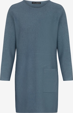 Kraimod Pletena obleka | modra barva: sprednja stran